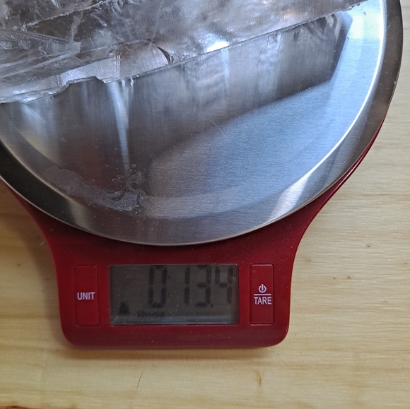 Clear as Glass Large Quartz Crystal Point - Picture 9 of 9